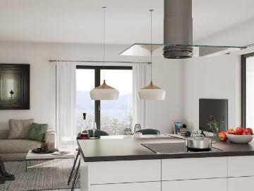 3,5 Zimmer Penthouse mit Dachterrasse in Vacallo