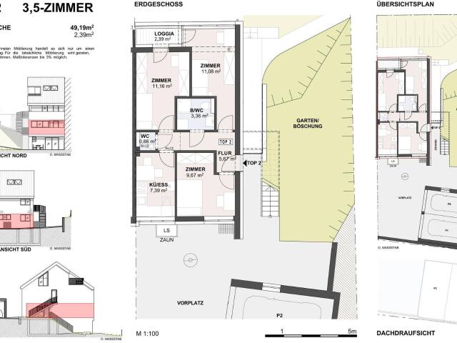 3,5 Zimmer WG Wohnung