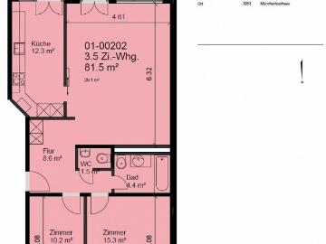 3.5 Zimmer Wohnung