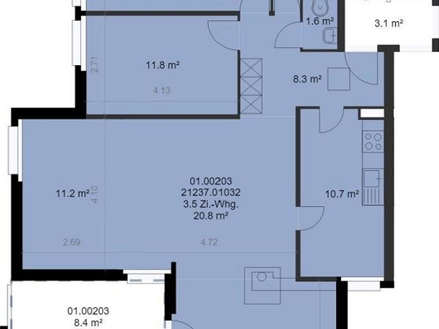 3.5 Zimmer Wohnung