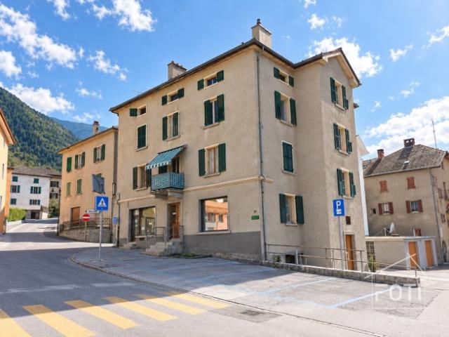3,5 Zimmer Wohnung gemietet – Investitionsmöglichkeit in Chalais – 4,75 % brutto