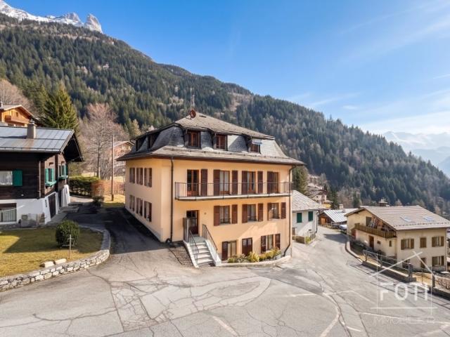 3,5 Zimmer Wohnung mit Blick in Morcles
