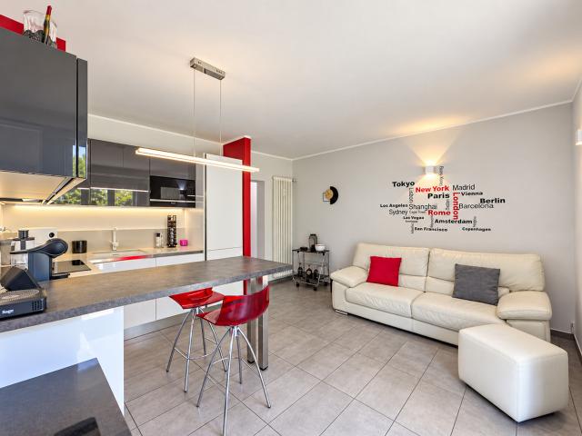 3,5 Zimmer Wohnung mit Garten in Carona