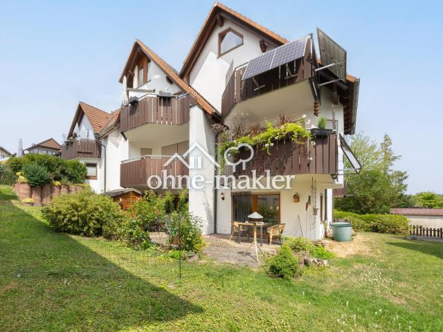 3,5 Zimmer Wohnung mit großer Sonnenterrasse + Garten