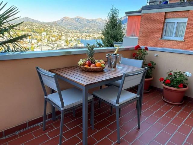 3,5 Zimmer Wohnung mit Terrasse und Seeblick – großes Potenzial in Paradiso