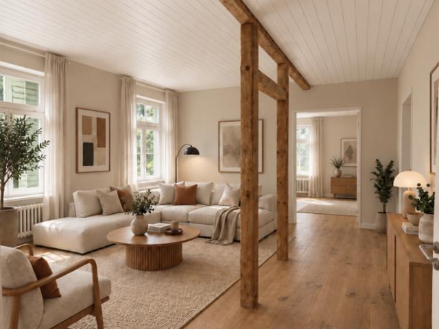 3.5 Zimmer Wohnung mit verglaster Terrasse