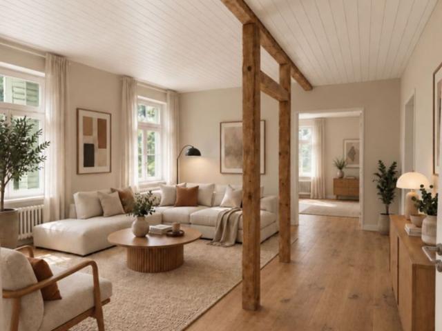 3.5 Zimmer Wohnung mit verglaster Terrasse