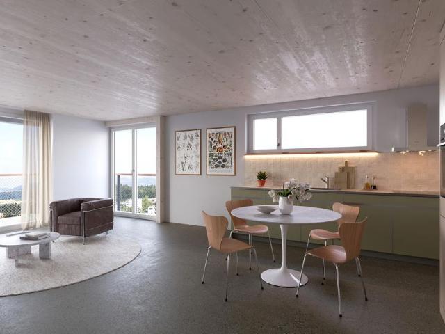 3.5 Zimmer, 102 m², 1. Stock