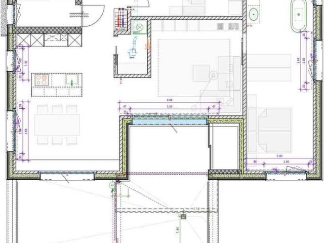 3.5 Zimmer, 106 m², 1. Stock