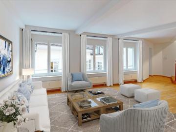 3.5 Zimmer, 110 m², 2. Stock