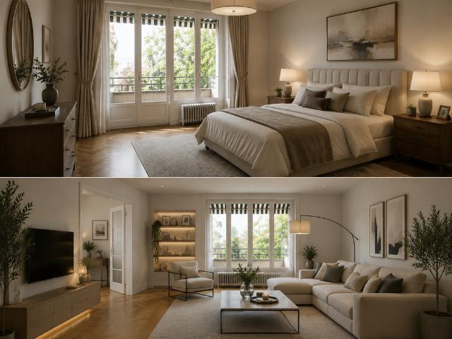 3.5 Zimmer, 122 m², 1. Stock