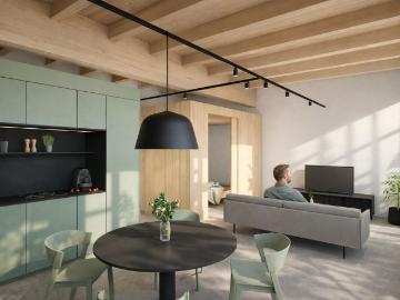 3.5 Zimmer, 66 m², 3. Stock