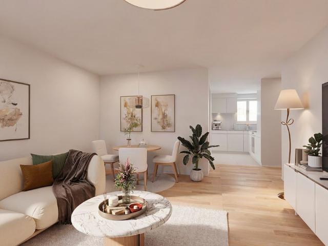 3.5 Zimmer, 60 m², 1. Stock