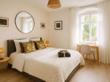 3.5 Zimmer, 60 m², 1. Stock
