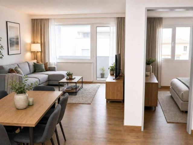 3.5 Zimmer, 60 m², EG