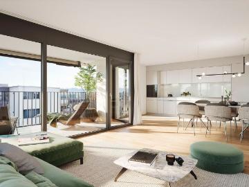 3.5 Zimmer, 76 m², 2. Stock