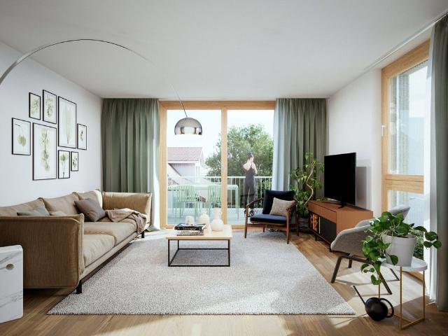 3.5 Zimmer, 77 m², 1. Stock