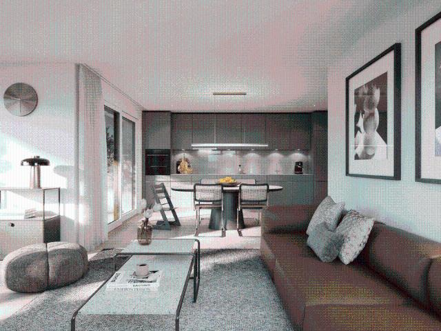3.5 Zimmer, 77 m², 1. Stock