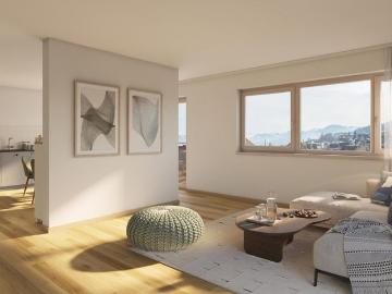 3.5 Zimmer, 78 m², 3. Stock