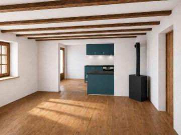 3.5 Zimmer, 70 m², EG