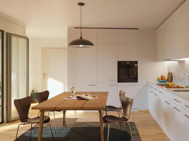 3.5 Zimmer, 72 m², EG