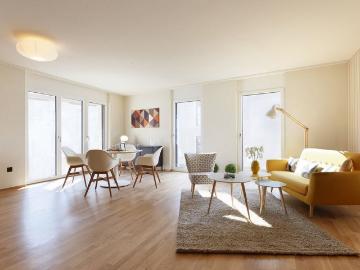 3.5 Zimmer, 84 m², EG