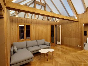 Beckenried, Nidwalden - Parkplatz, Balkon