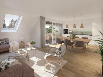3.5 Zimmer, 88 m², EG