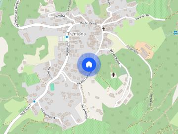 Tremona, Mendrisio, Via Alle Cantine - Parkplatz