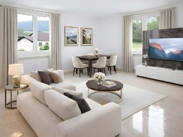 3.5 Zimmer, 82 m², 1. Stock