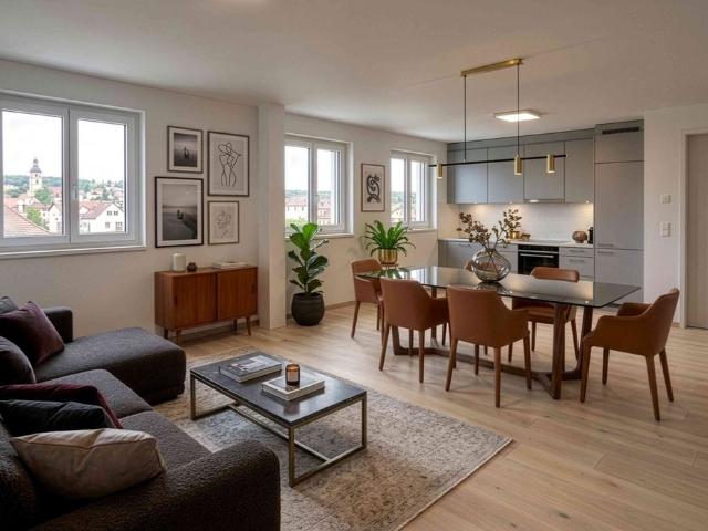 3.5 Zimmer, 94 m², 1. Stock