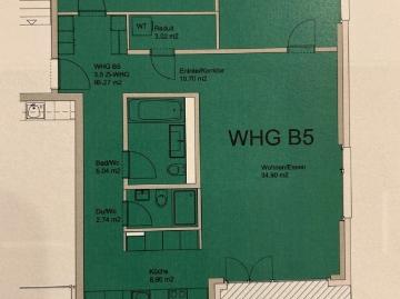 3.5 Zimmer, 95 m²