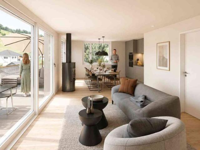 3.5 Zimmer, 96 m², 3. Stock