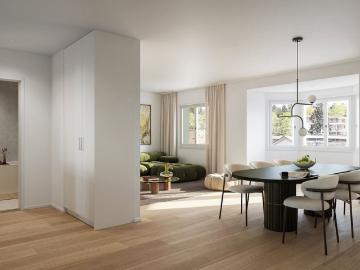 3.5 Zimmer, 97 m², 1. Stock