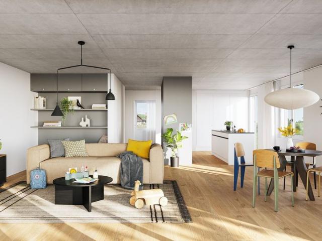 3.5 Zimmer, 97 m², EG