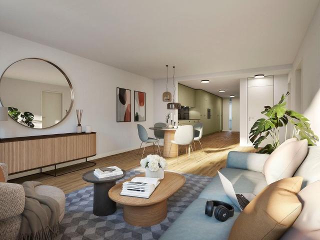 3.5 Zimmer, 90 m², 1. Stock