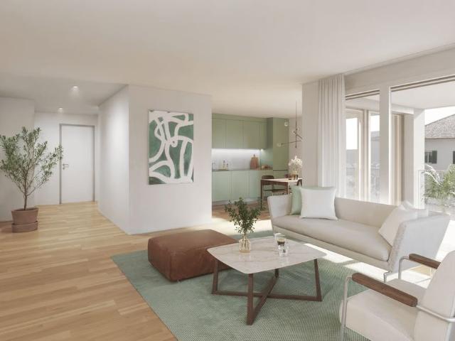 3.5 Zimmer, 90 m², 1. Stock