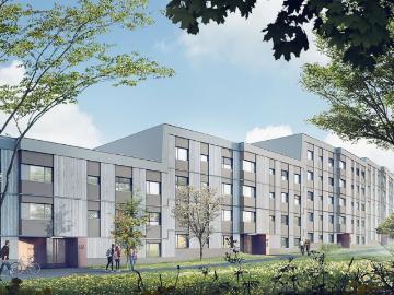 3.5 Zimmer, 90 m², 2. Stock