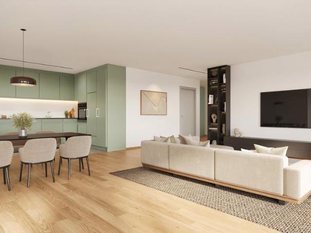 3.5 Zimmer, 91 m², 1. Stock