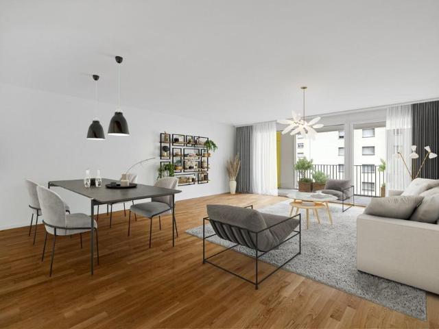 3.5 Zimmer, 91 m², 2. Stock