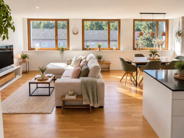 3.5 Zimmer, 91 m², 2. Stock