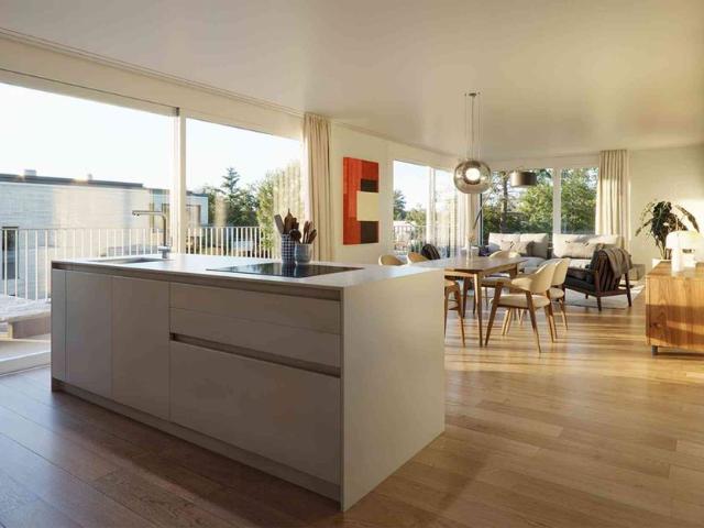 3.5 Zimmer, 93 m², 2. Stock