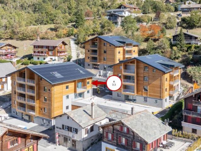 3.5 Zimmerwohnung zur Miete Erstbezug: Neubau Hasol in Bürchen