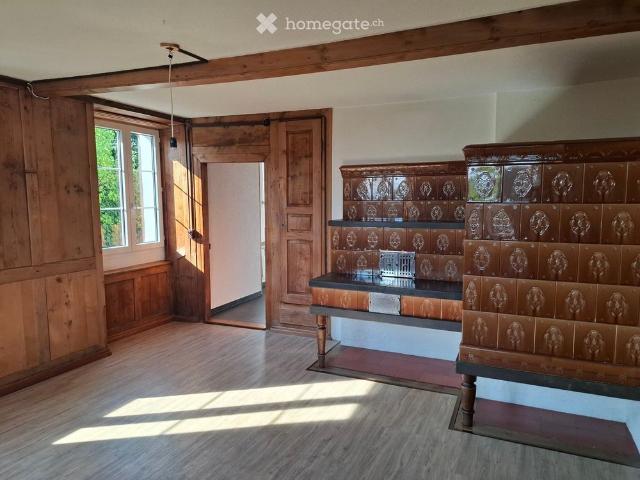 3.5 Zimmerwohnung in einem ehemaligen Bauernhaus