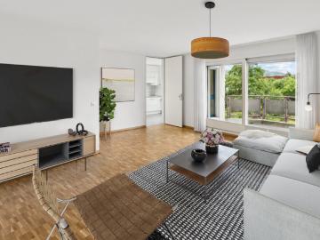 3.5 Zimmerwohnung in schöner Gartenanlage