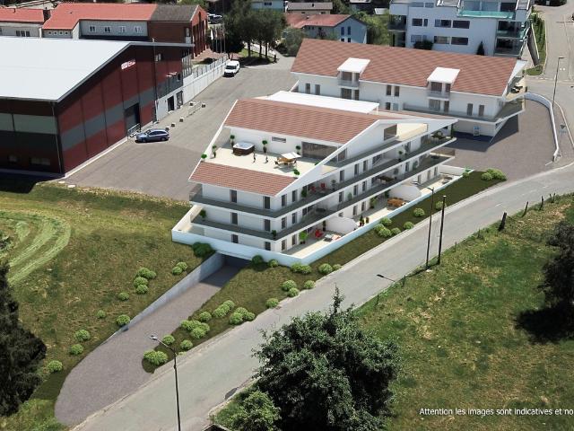 Rossemaison Neue 3.5 Zimmerwohnung Minergie P mit Balkon