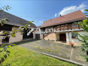 3%COM Maison alsacienne avec dépendance et jardin