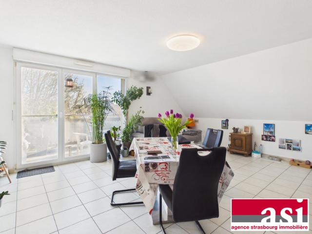 3P de 62 m² ave terrasse, parking et garage