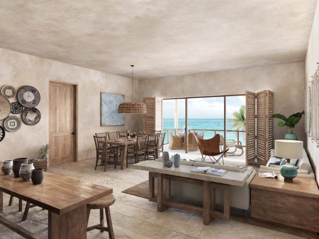 3REC 3BA Departamento con Lujoso Finishes, Artila, Isla Mujeres
