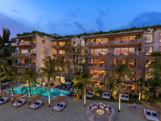 3REC 3BA Departamento front of the sea, Artila, Isla mujeres